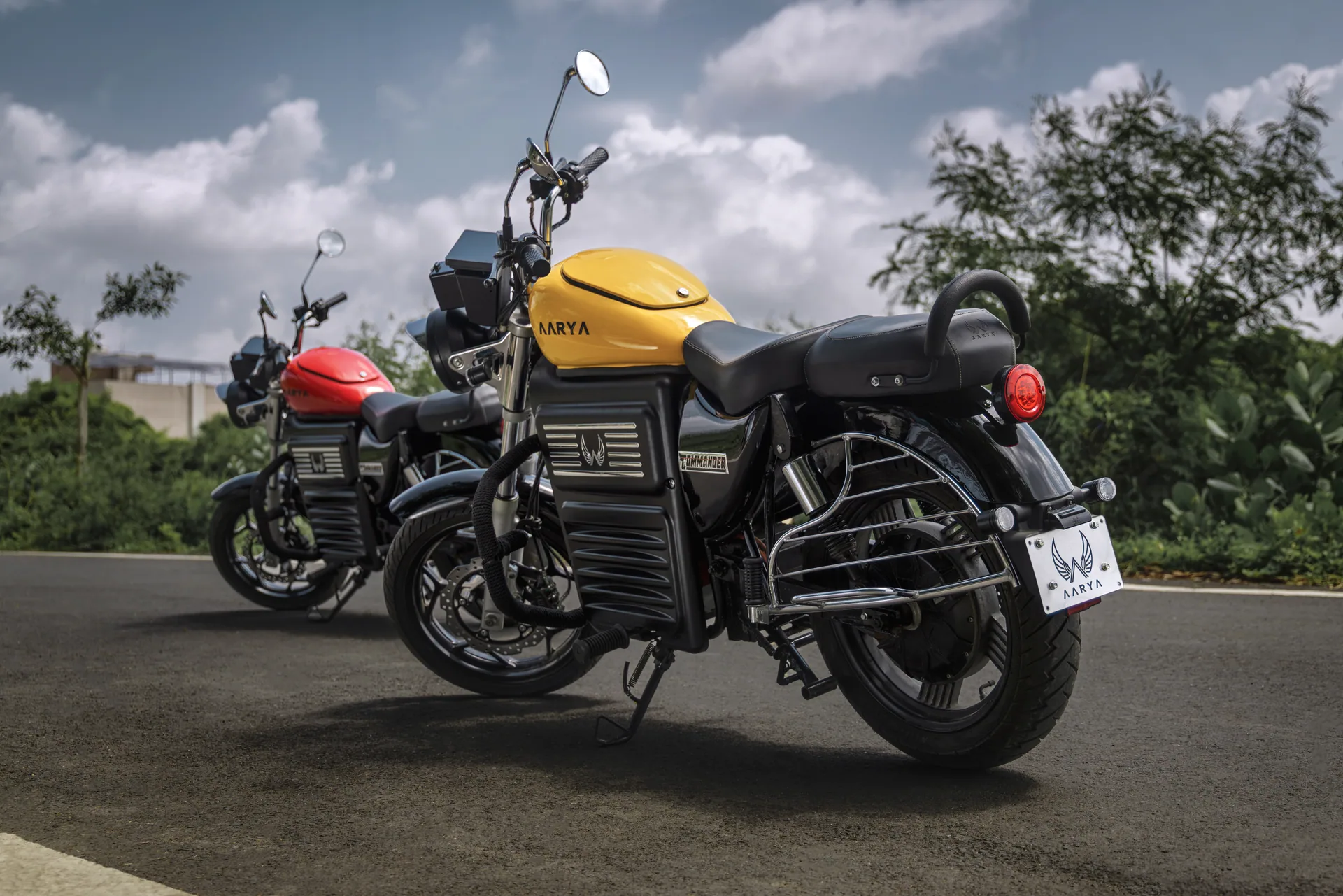 Aarya Commander electric motorcycles